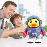 Dancing Robot Astronaut Duck Toy