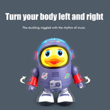 Dancing Robot Astronaut Duck Toy